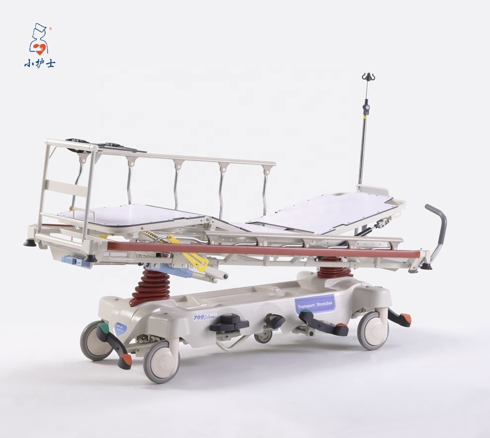 E-8 Muli-function hydraulic transport hospital stretcher for sale Pukang Medical stretcher for hospital patient transfer