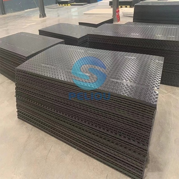 oil drilling rig mats/hdpe plastic road plate/composited ground mat