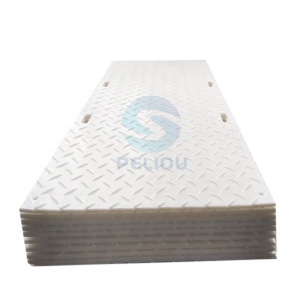 heavy duty 4x8 plastic ground mat uhmwpe hdpe temporary construct excavator road mats swamp ground floor mat