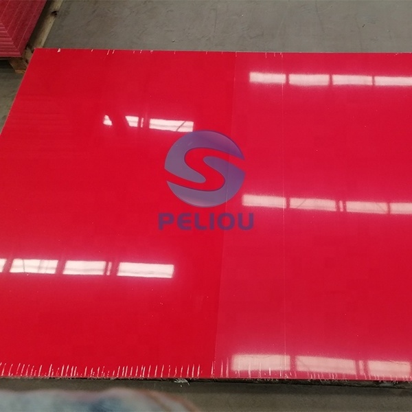 Marine grade waterproof hdpe plastic sheets wear resistant black red white pe boards weatherproof sheets for boat building