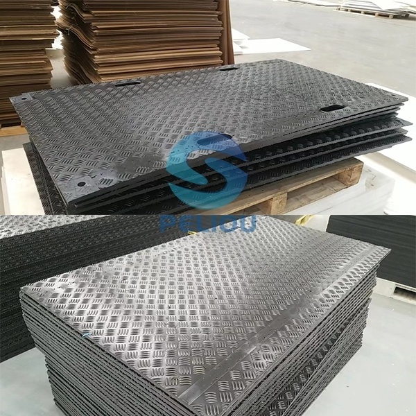 oil drilling rig mats/hdpe plastic road plate/composited ground mat