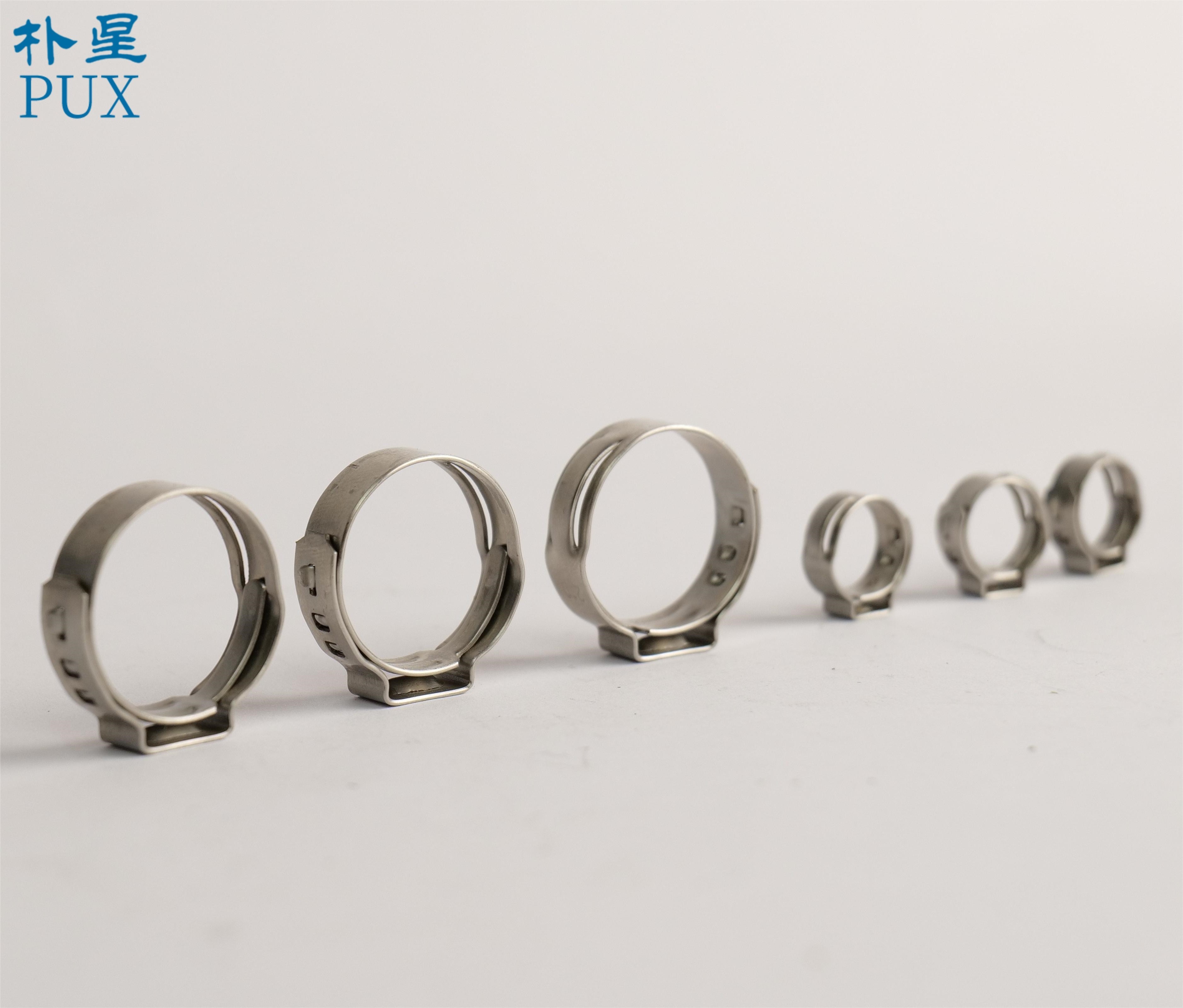 High quality 12 inch band o ring Single ear endless hose clamp