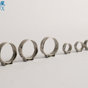 High quality 12 inch band o ring Single ear endless hose clamp