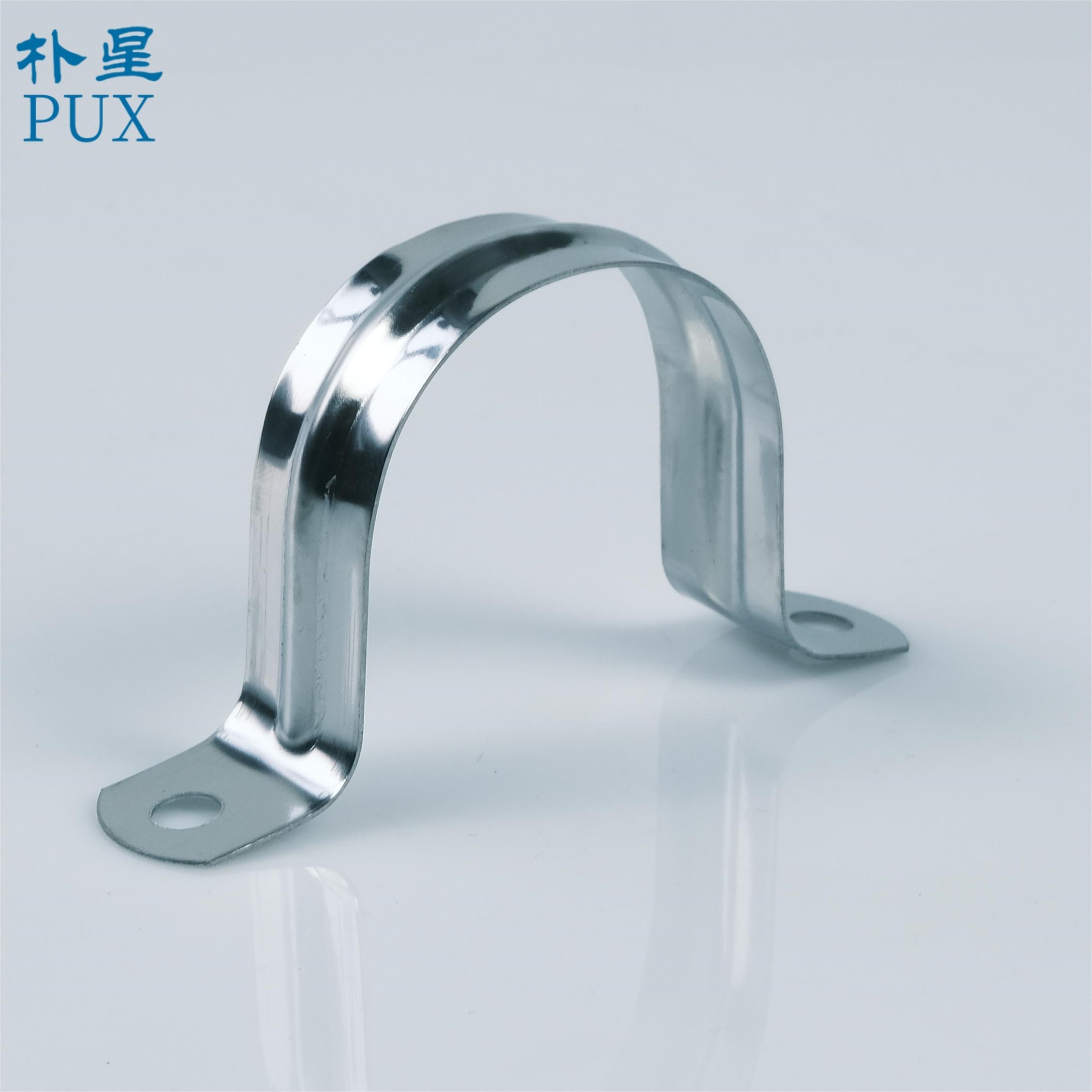 bese selling of U Type Galvanized Stainless Steel Metal Hose Clamp Saddle Pipe Clamp with competitive price