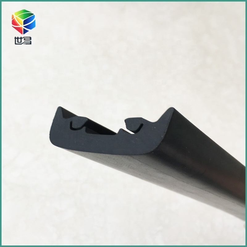 Hebei Factory Rubber Weather Strip Seal for Glass Shower Door and Sliding Window Can Be Flocked