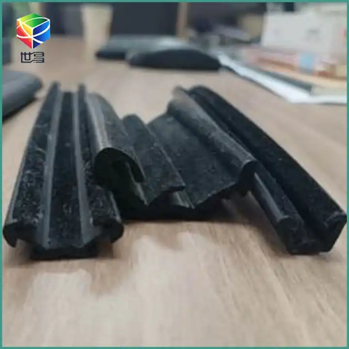 Flexible  windshield rubber car door window rubber flocked glass run channel Auto seal strip weatherstrips for auto window