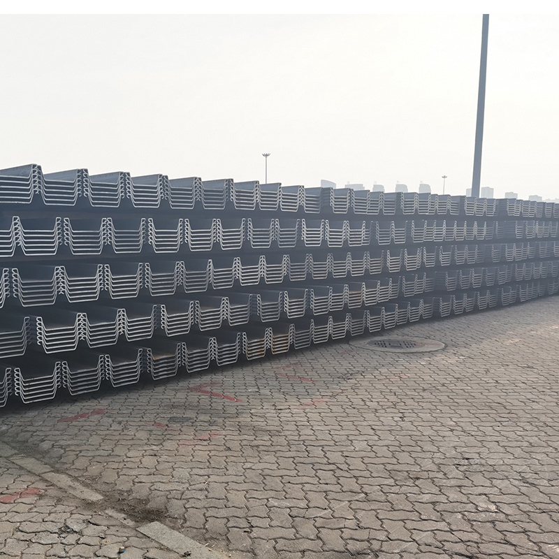 U Z type plastic retaining seawalls supplier no steel sheet piling