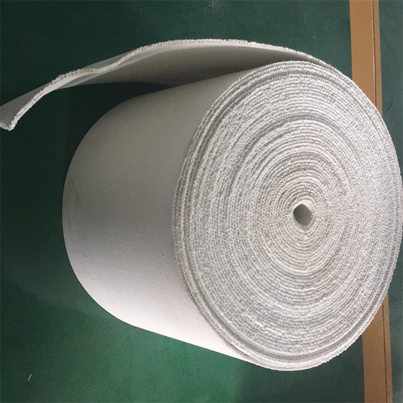 W400 6-8mm thick cement factory air chute canvas industrial airslide fabric conveyor belt