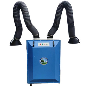 industrial portable fume extraction portable welding fume extractor smoke filter with suction arm