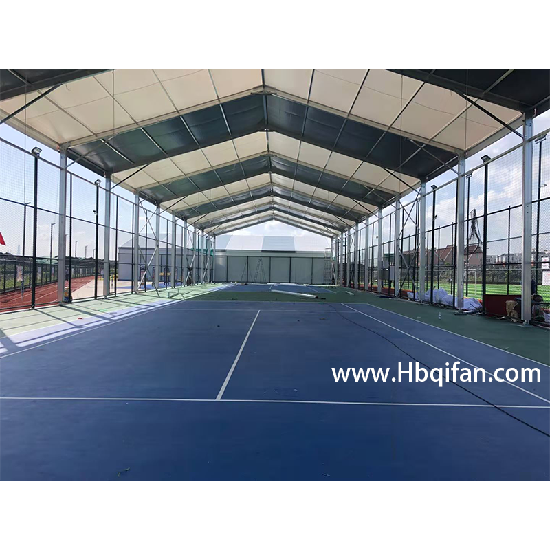 Customized Size Portable Paddle Tennis Court Cover Outdoor Indoor Panoramic Padel Court Roof