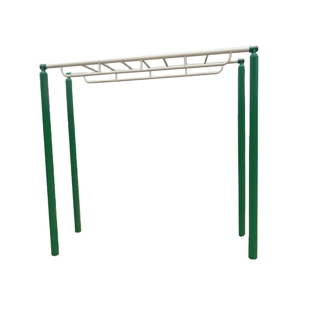 Factory Price Adults Used Park Outdoor Exercise Equipment Steel Monkey Bars