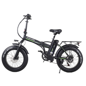 Source factory snow E-mountain bike 26 inch super wide thick tire 4.0 big wheel variable speed beach disc brake