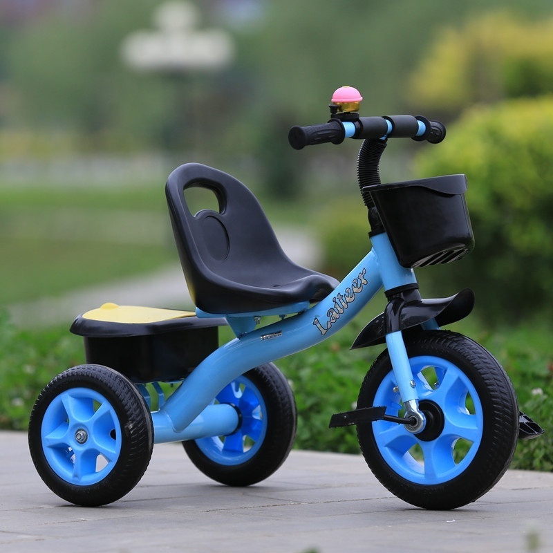 New Fashion Baby Tricycle Steel Kids Tricycle for Kids 1-6 Years/cheap Baby Mini Bicycles with Music/plastic Ride on Toy Car