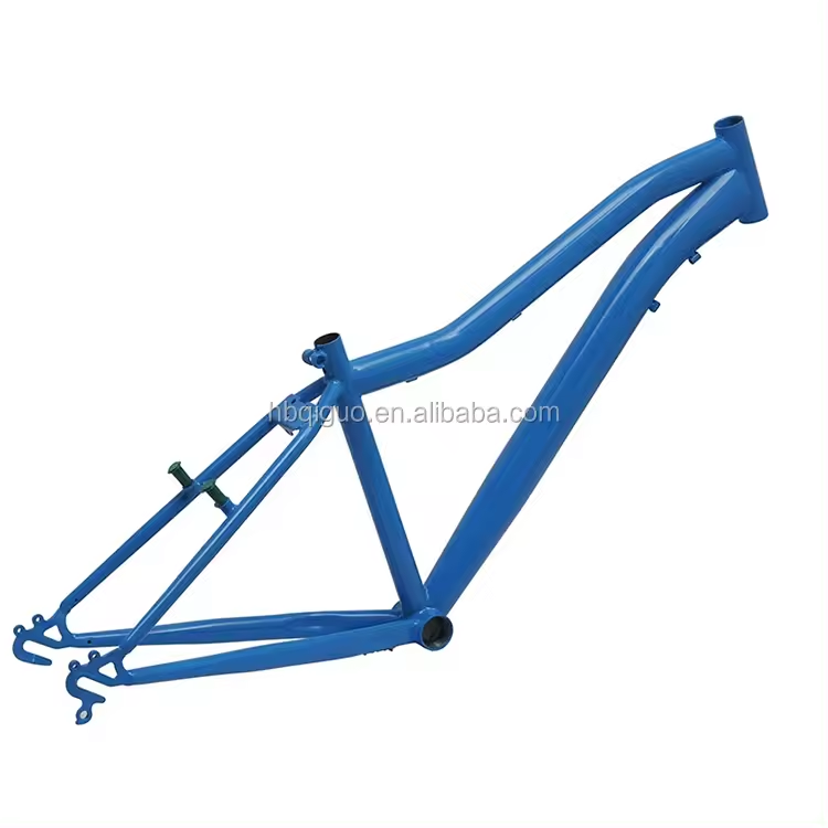 Bike Parts Titanium BMX Frame Children Adult Racing Freestyle Bike Frame BMX Bicycle Frame 26 inch, single speed aluminum