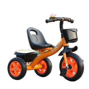 New Fashion Baby Tricycle Steel Kids Tricycle for Kids 1-6 Years/cheap Baby Mini Bicycles with Music/plastic Ride on Toy Car