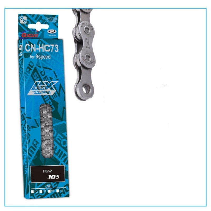 Hot selling Shuimao IC51HC73 bicycle chain with multiple models, mountain bike variable speed chain 21/24/27/30 speed