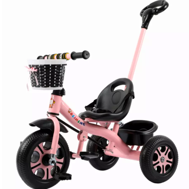 ride on car cheap factory white blue and pink color baby kids children tricycle