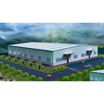 Chinese Prefabricated Steel Structure Warehouse Fabricated Light Steel Structure Warehouse