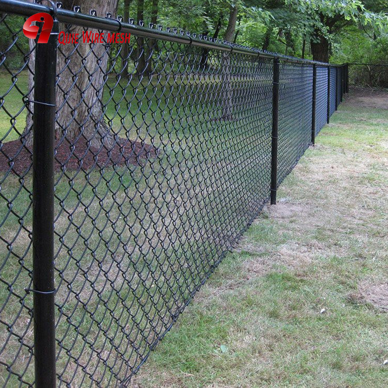 New Arrival Best Prices Pvc Coated Wire Mesh Fence Galvanized Chain Link Wire Mesh Chain Link Fence For Sale