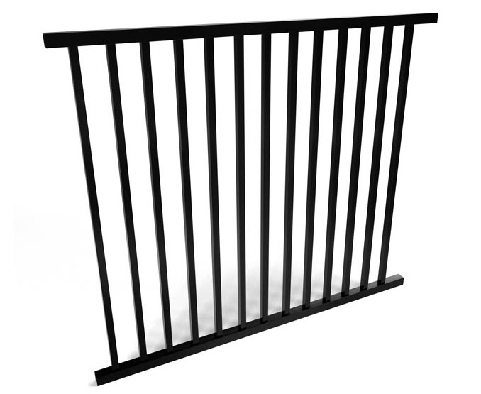 Fence House Gate Designs Wrought Iron Australia Hot Dip Galvanized 1.8x2.4m Tubular PICKET Fence Carbon Steel Metal White Pallet