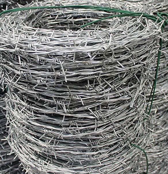 Factory Hot Dipped Galvanized Barbed Wire 500m Barbed Wire Fence Arm Used Barbed Wire For Sale