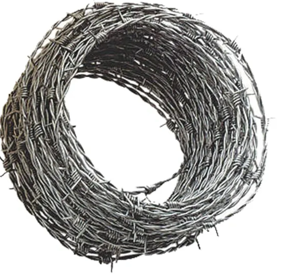 Factory Hot Dipped Galvanized Barbed Wire 500m Barbed Wire Fence Arm Used Barbed Wire For Sale