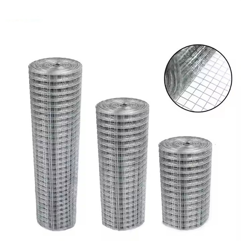 Different Gauge 6 8 9 10 11 12 14 16 17 18 Gauge PVC Coated Stainless Steel Galvanized Welded Wire Mesh Panel Fence Piece Roll