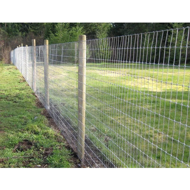 Cheap Electric Horse Grassland Goat Sheep Cattle Fencing  Farm/Horse Fence Designs Woven Field Fence