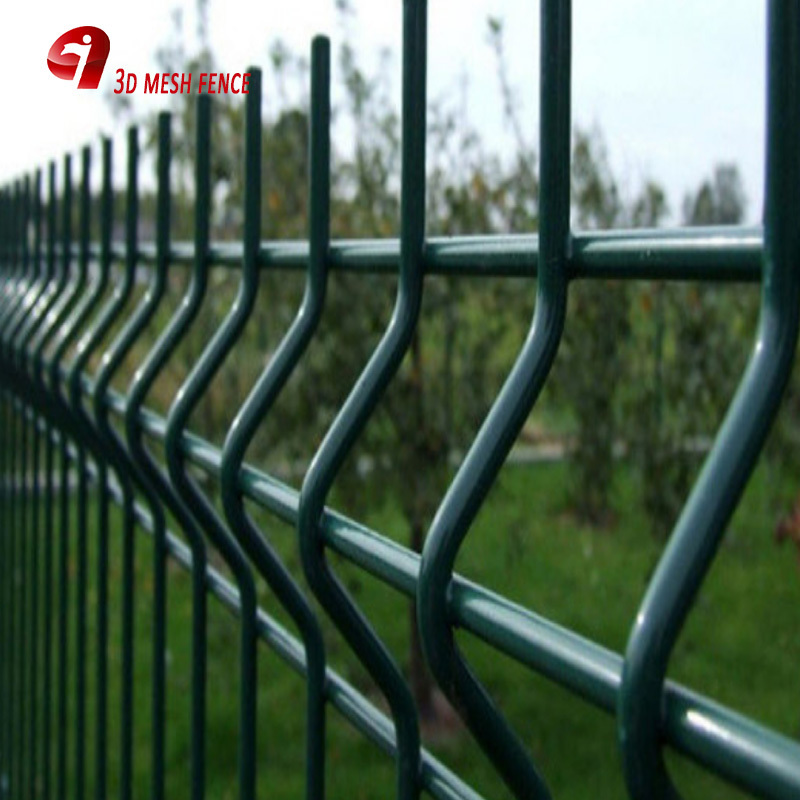 Chinese Factory Hot Dipped Galvanized 6Ft Tall 3D Curved Fence Wire Mesh Highway Fence