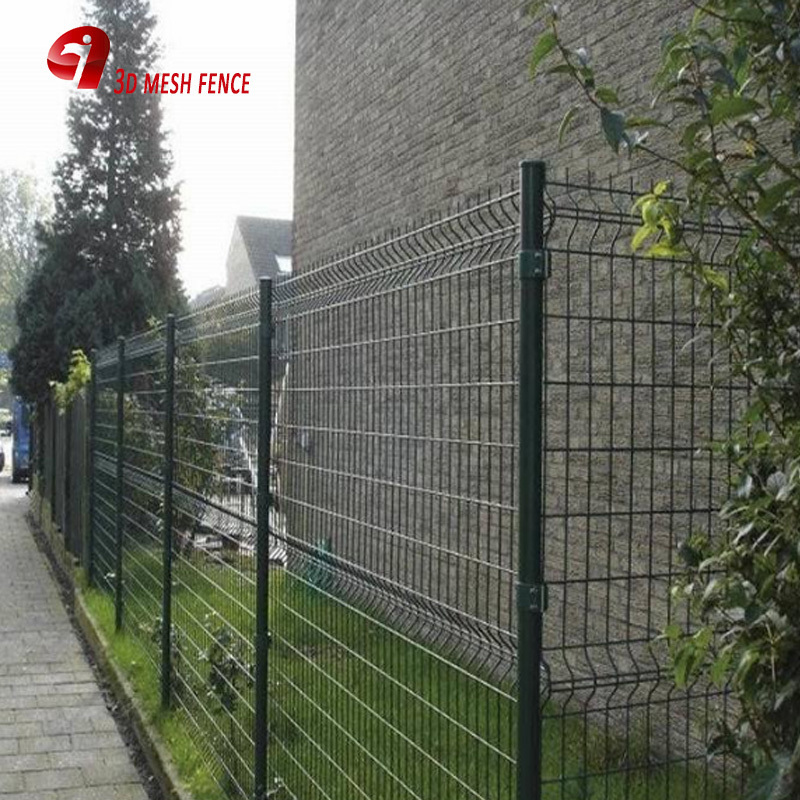 Chinese Factory Hot Dipped Galvanized 6Ft Tall 3D Curved Fence Wire Mesh Highway Fence