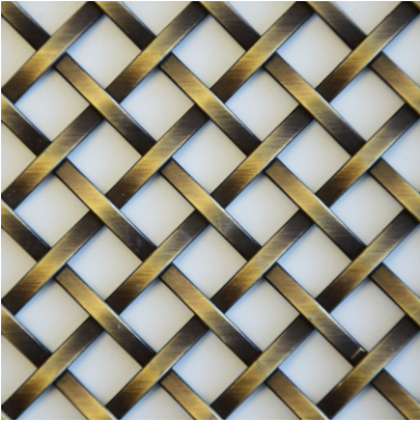 Outdoor decorative metal mesh for radiator covers decorative glass art mesh&laminated glass led net mesh