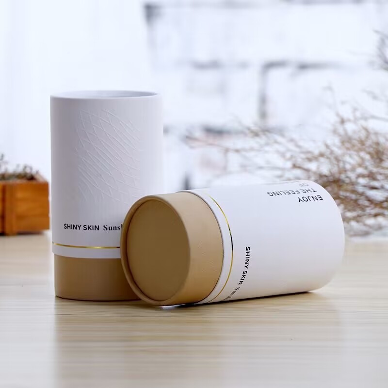 Custom Food Grade Biodegradable Round Cylinder Cardboard Paper Tube Packaging Tube