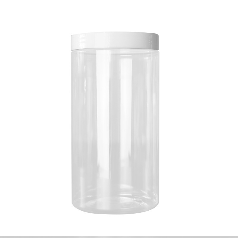 1000ml 1L Food Grade PET Plastic Mason Jar Plastic Jars For Candy or Salads