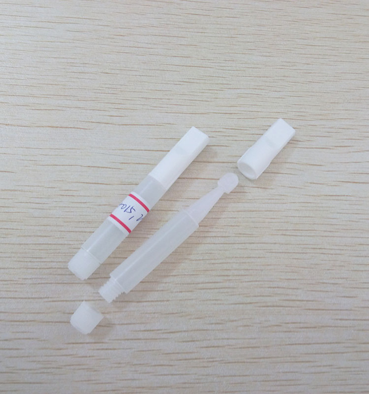 1ml 2ml Small capacity HDPE squeeze chemical glue dropper plastic bottle with screw cap