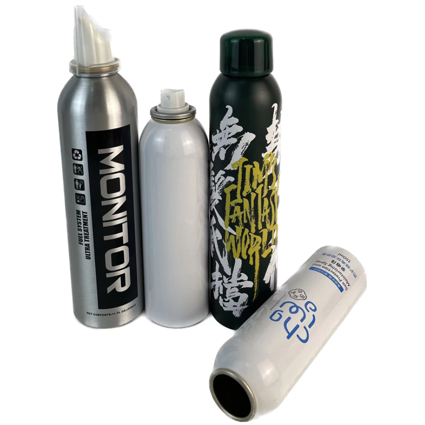 Custom Sunscreen Spray Canister Aerosol canister Cosmetics Refill Aluminum can