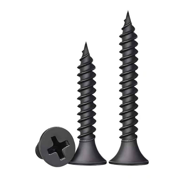 Black Phosphate Drywall Screws Coarse Thread Fine Thread Tornillos gypsum board screws DIN18182 Drywall Screw