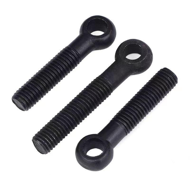 China Manufacturer Zinc Plated Carbon Steel Black lifting Swing Eye Bolt Din444