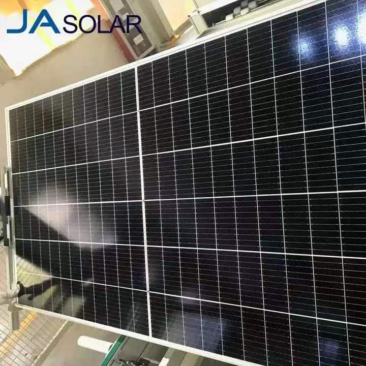 JA Solar EU Warehouse Deep Blue 575W 580W 590W 600W 550W Pannelli Fotovoltaici Power Module Paneles 600 Watt Solares Solar Panel