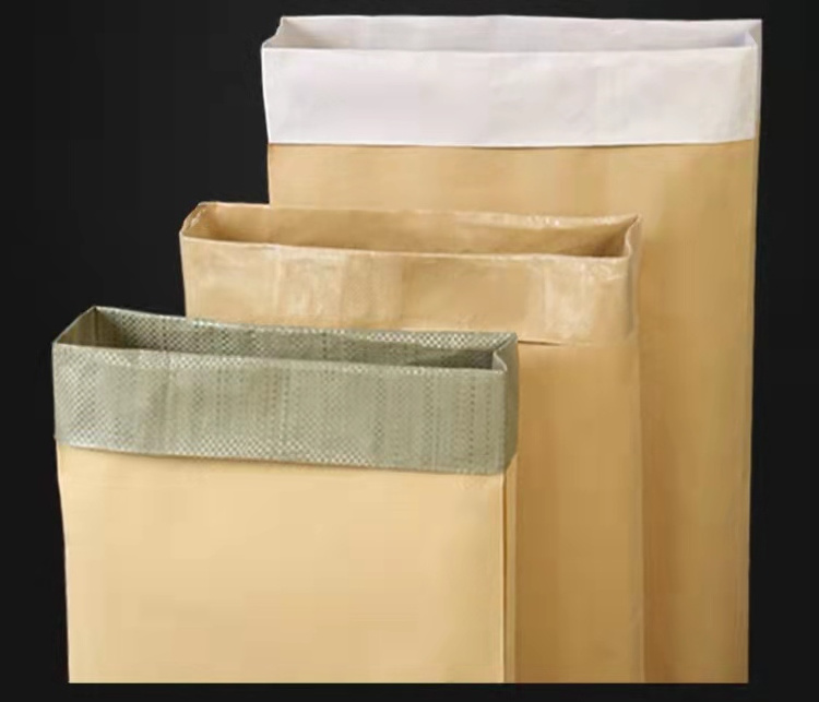 qiyin Original Factory customized roll Paper Cement Bags kraft Paper Cement Bag bag For Cement