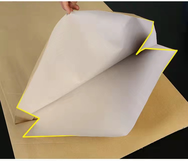 qiyin Original Factory customized roll Paper Cement Bags kraft Paper Cement Bag bag For Cement