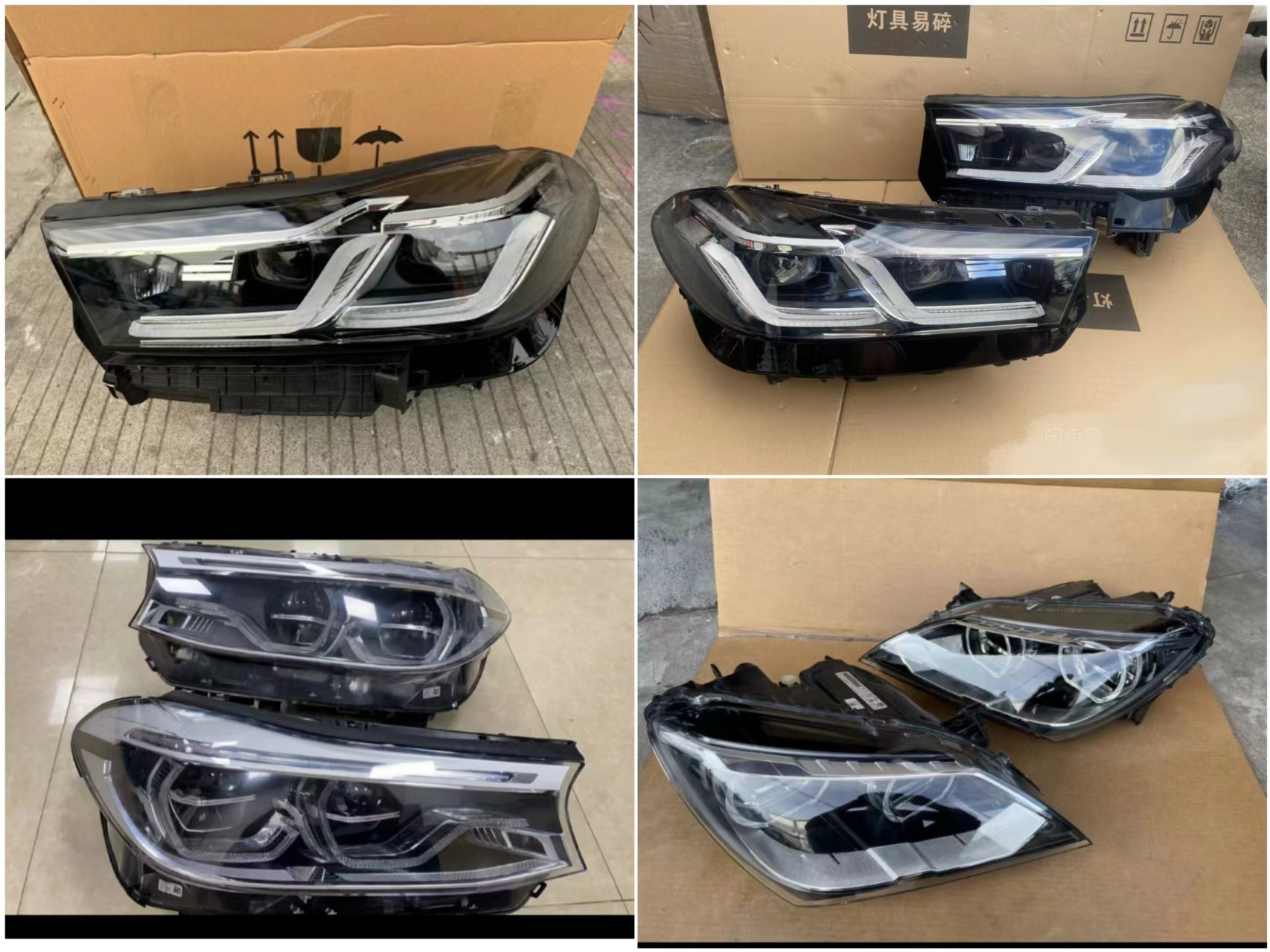 Applicable to 8 series LED headlights 840i 850i G15 G16 original laser headlight assembly removal parts