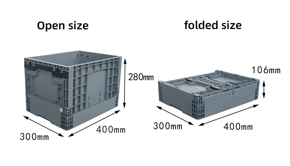 Car trunk only plastic boxes for storage stackable plastic crates picking boxes