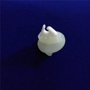 rabbit head shape 95% AL2O3 aumina ceramic traverse guide for textile machinery