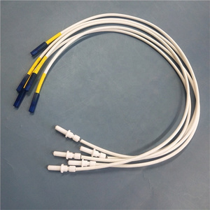 Spark plug ceramic electrode piezoelectric igniter