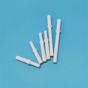 Custom Glazed 95% al2o3 alumina ceramic tube spark plug ignition pipes