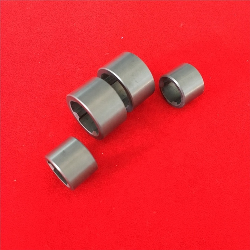 High precision silicon carbide ceramic sleeve ring sic silicon  carbide ceramic bushing