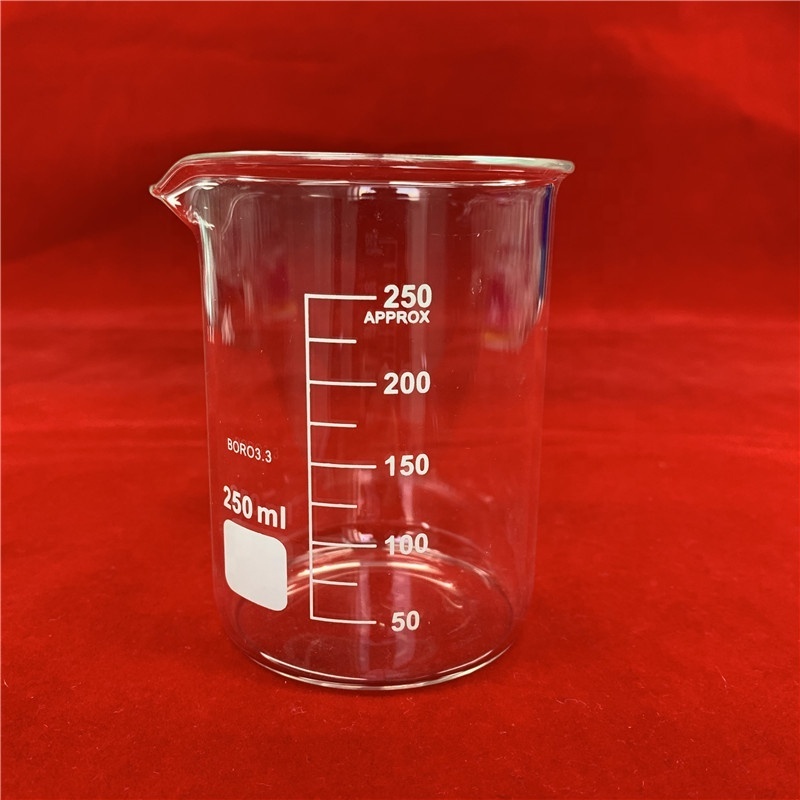 laboratory quartz measuring volumetric flask