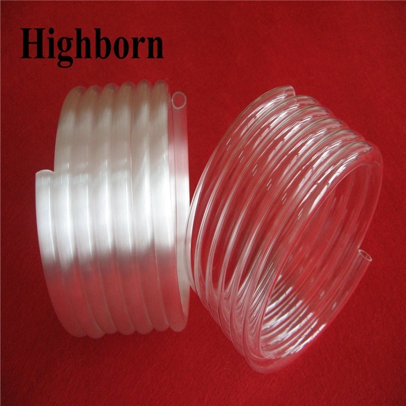 heat resistance quartz coil tube, quartz helical glass tube, quartz spiral tube