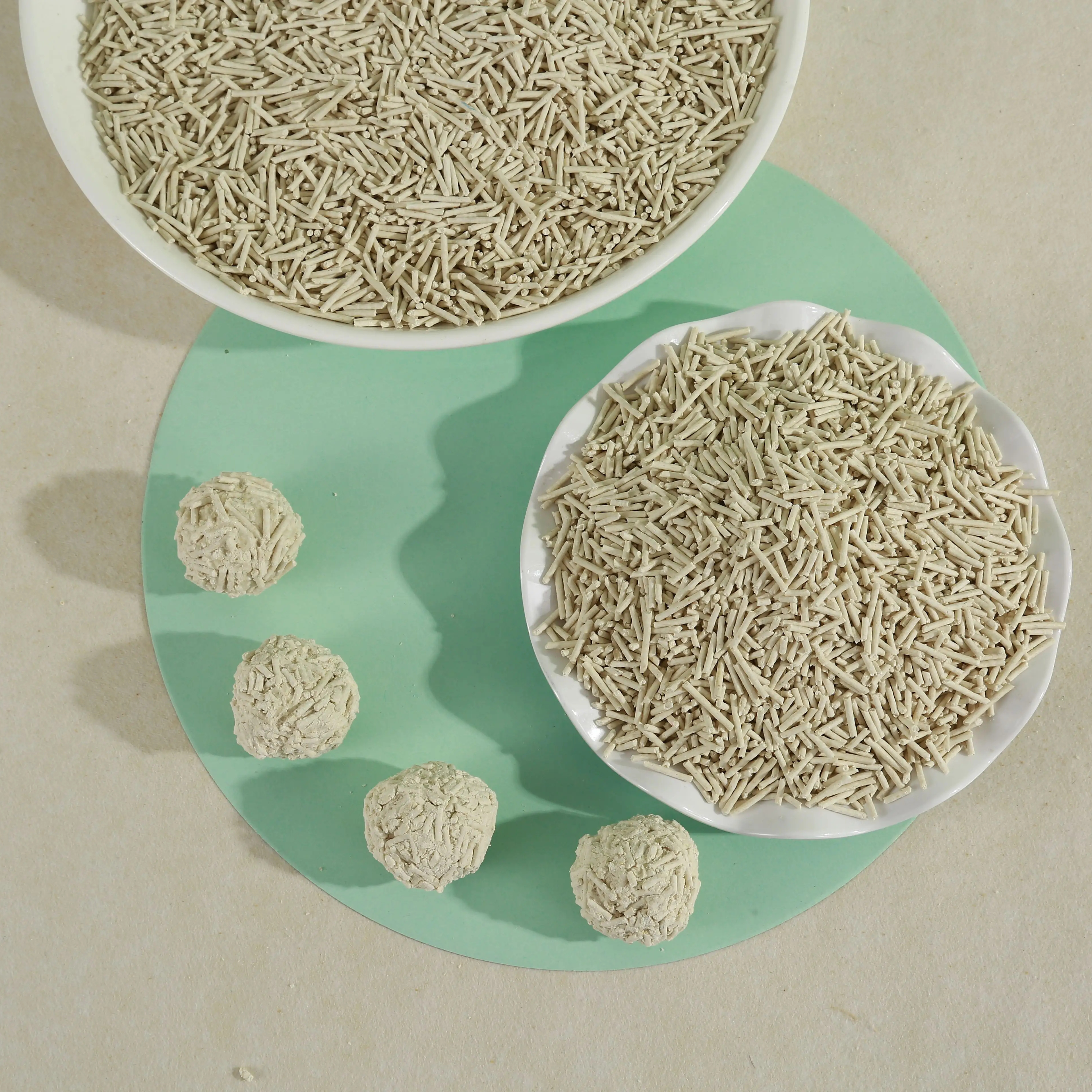 OEM factory direct supplier tofu cat litter customized Flushable toilet cat litter absorb odor