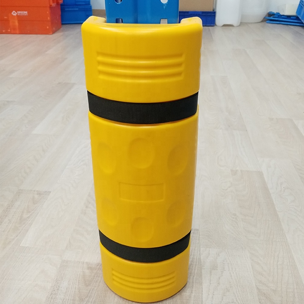 H500mm plastic warehouse rack column protector